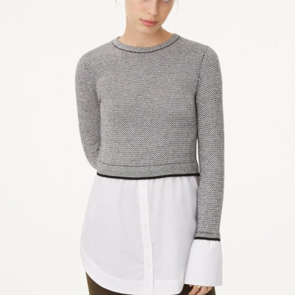 Club Monaco Layered Shirt - Picture 2 of 4